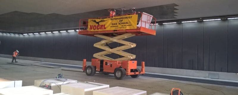 Bekleding tunnelbuizen fireproofing project 1 Vogel
