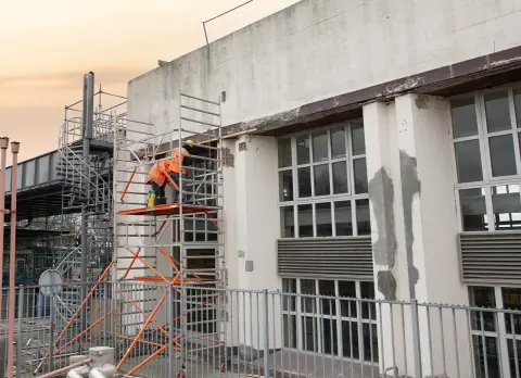 Betonreparatie 1 Vogel