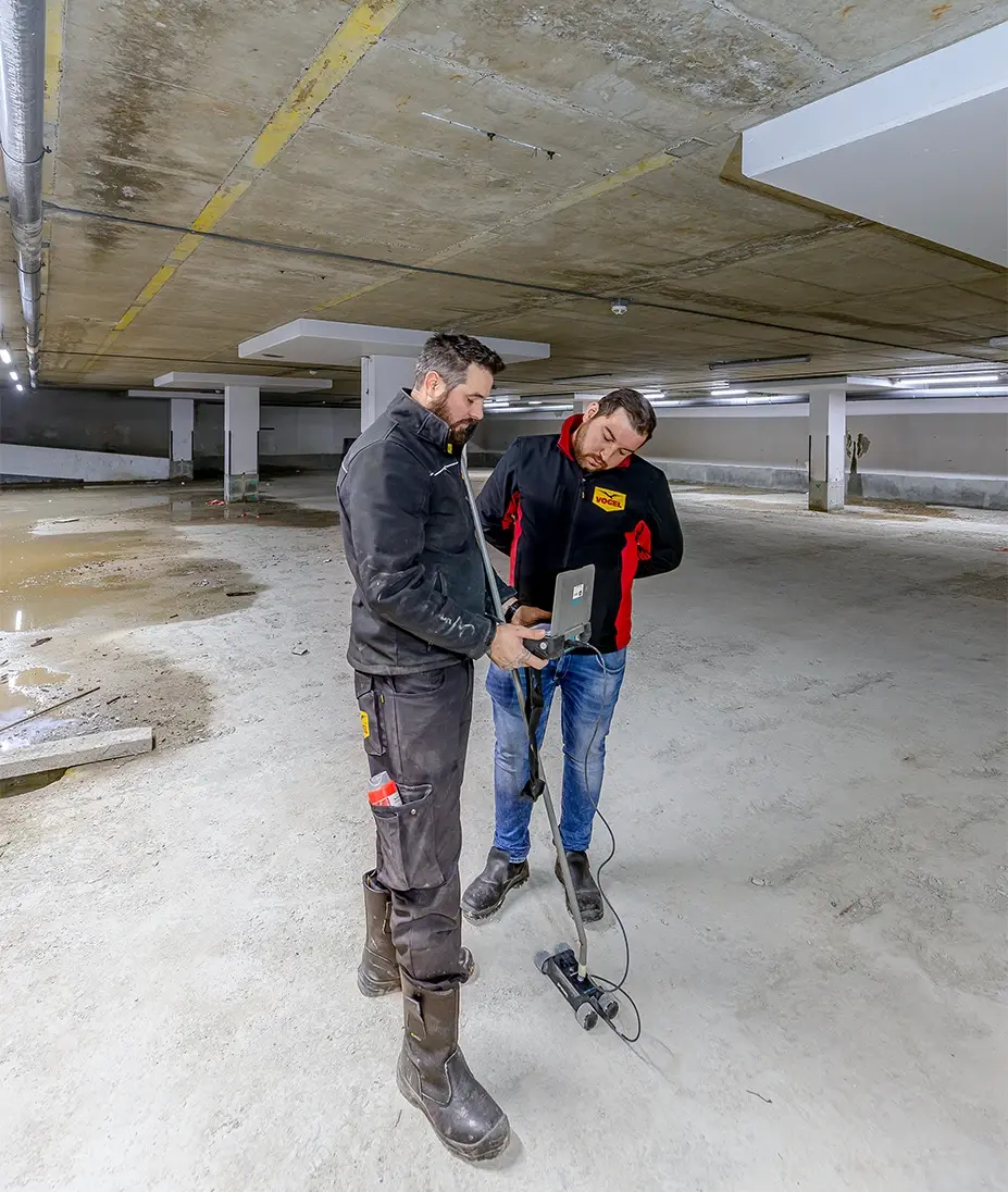 Betonschade analyse Vogel