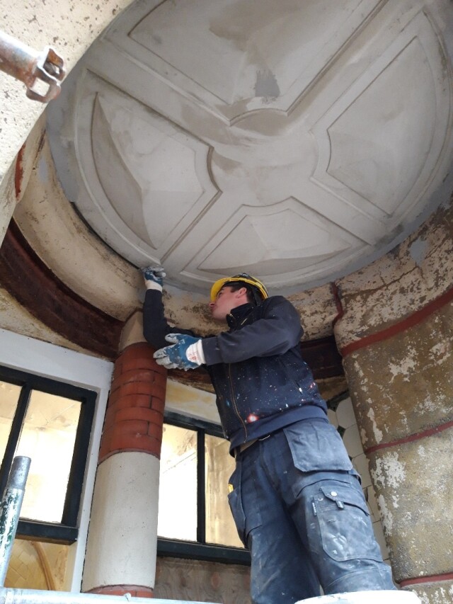 Project betonrestauratie 1 Vogel